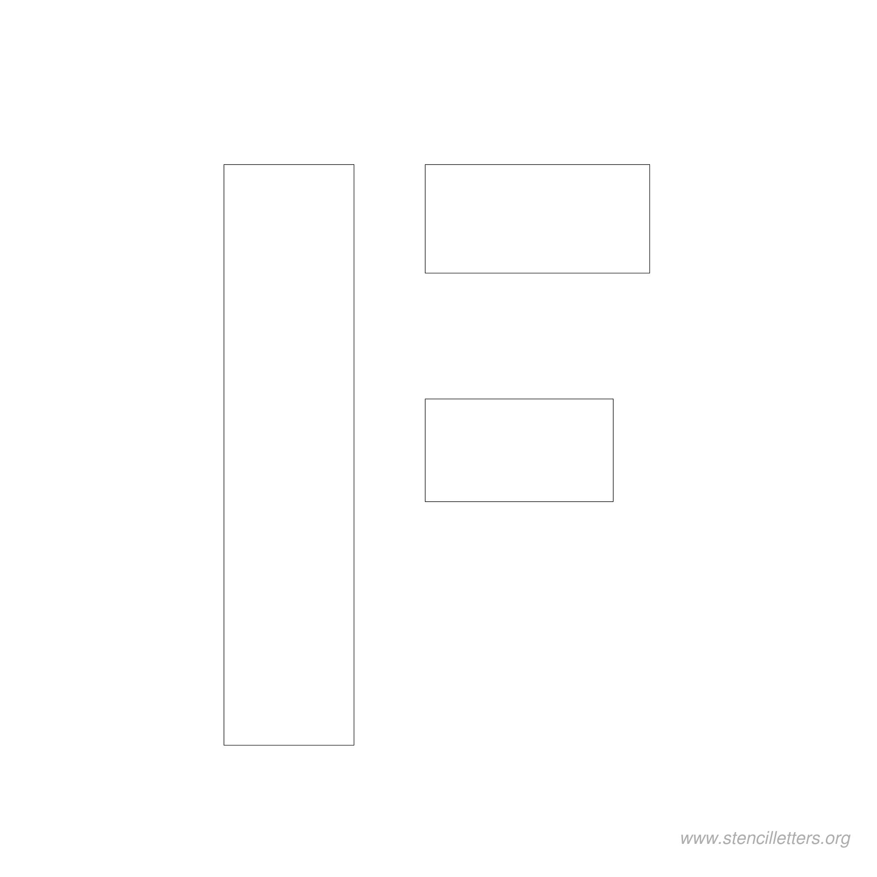 4 inch stencil letter f 4 inch stencil letter f